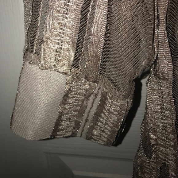 Boho Chic blouse/jacket semi sheer - Picture 3 of 5